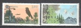 Norvegia 1986 - Protectia naturii, fauna, Europa, serie neuzata