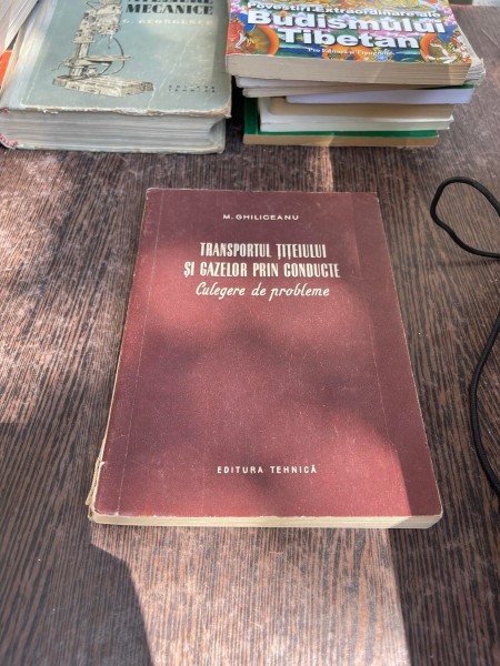 M. Ghiliceanu Transportul titeiului si gazelor prin conducte. Culegere de probleme