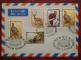 1959- Plic stamp. expoz-Fauna II-RAR