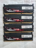 kit memorii gaming G Skill Sniper 16gb ddr3 la 1600mhz (4x4gb)
