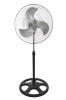 Ventilator cu picior FLORIA 3840,negru cu gri 3 in 1, Putere 55 W, 3 viteze, diametru 45 cm,, Zilan