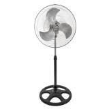 Ventilator cu picior FLORIA 3840,negru cu gri 3 in 1, Putere 55 W, 3 viteze, diametru 45 cm,