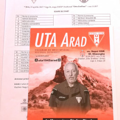 Program+foaie meci fotbal UTA ARAD - SEPSI OSK SF.GHEORGHE (15.04.2017)