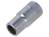 Cap tubular 12 puncte STAHLWILLE 1/4", 23mm - cod 01530016