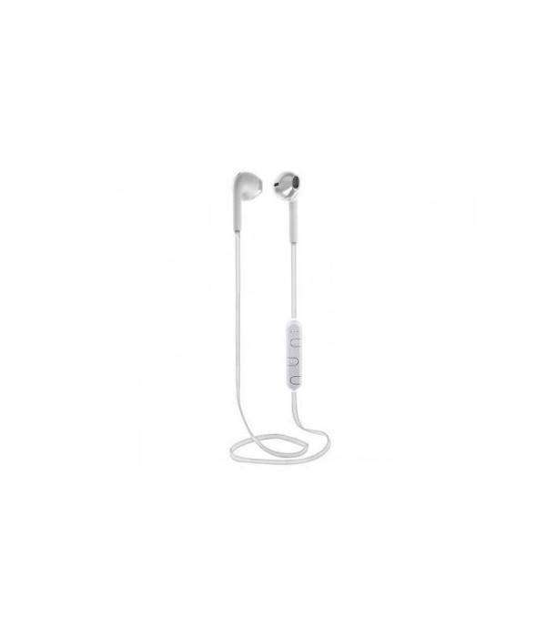 Casti mini multimedia cu Bluetooth si microfon HMP1205 albe Trevi