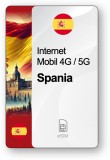 ESIM Internet Spania, valabil 30 zile, trafic 50 GB, Standard