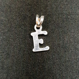 Pandantiv initiala Litera E din argint, SaraTremo