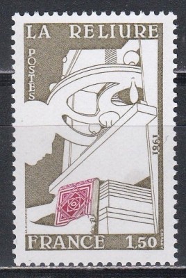 Franta 1981 - Meșteșuguri - Legătorie de cărți, MNH foto