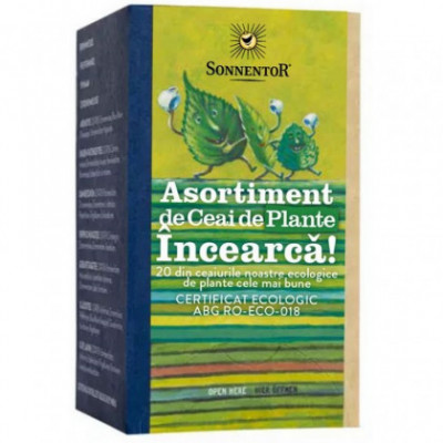 CEAI INCEARCA! - ASORTIMENT PLANTE ECO 20dz SONNENTOR foto