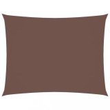 Cumpara ieftin Parasolar, maro, 4x5 m, tesatura oxford, dreptunghiular