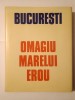 Omagiu Nicolae Ceaușescu - Constantin Olteanu, Nicolae Croitoru - Editura Meridiane 1988, Carte Istorie, Fotografii