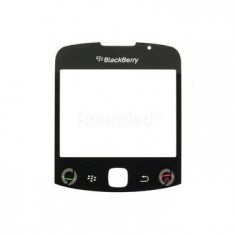 Blackberry 9300 Curve Display Geam Geam Negru