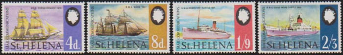 ST. HELENE - 1969 - CORABII+VAPOARE