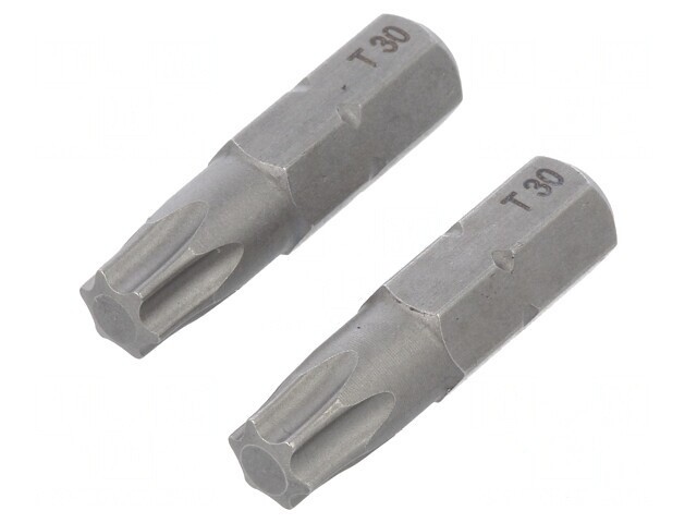 Capăt de şurubelniţă Torx TX30 25mm 2buc