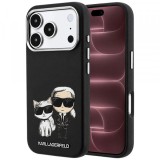 Husa MagSafe pentru Apple iPhone 18 Pro Max / 17 Pro Max, Karl Lagerfeld, KC Bodies Sketch, Neagra