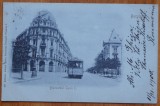 Cumpara ieftin Carte postala , Bucuresti , Bulevardul Carol I , Tramvai , clasica , 1900, Circulata, Printata