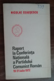 Myh 542s - Documente comuniste - Nicolae Ceausescu - ed 1972 - piesa de colectie