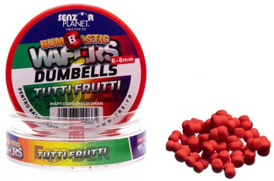Wafter SENZOR Bumbastic Dumbells Pentru Banda, Tutti Frutti, 6-8mm, 25g foto