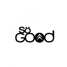 Sticker Auto , zCitroen So Good, , Autocolant Modern pentru Fani