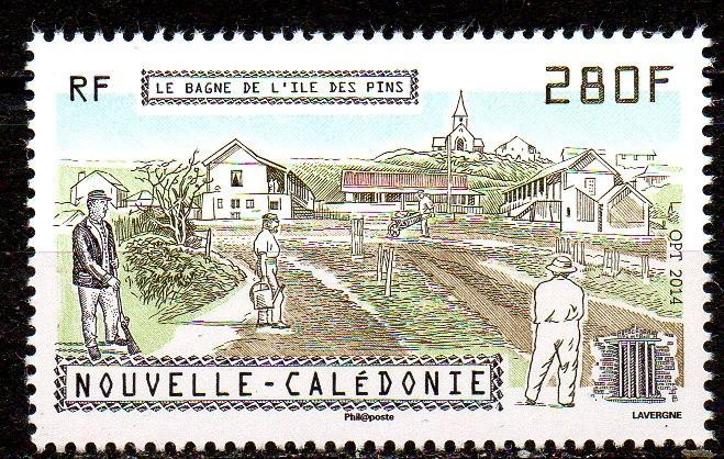 NOUA CALEDONIE 2014, Vederi, serie neuzată, MNH