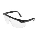 Ochelari de protectie laterala si frontala cu reglaj, rama neagra