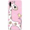 Husa silicon pentru Huawei P Smart 2019, Cute Giraffe