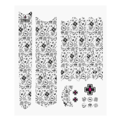 Set stickere protectie cadru Muc-Off Frame Protection Kit E-MTB Punk Ultimate FactoryBikes foto
