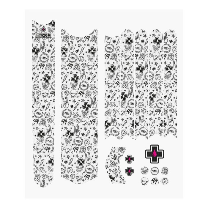 Set stickere protectie cadru Muc-Off Frame Protection Kit E-MTB Punk Ultimate FactoryBikes