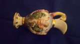 Vaza Ceramica Italia Vintage, Mica, Decorativa, cu Ingerasi, 10cm
