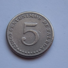 5 CENTESIMOS DE BALBOA 1967 PANAMA