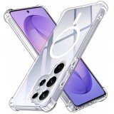 Husa MagSafe pentru Samsung Galaxy S26 Ultra S948, Techsuit, Shockproof, Transparenta