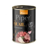 Piper Adult Dog, Prepelita si Merisoare, 400 g