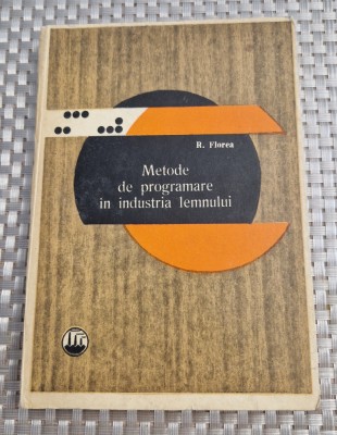 Metode de programare in industria lembului R. Florea foto