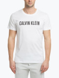 Cumpara ieftin Tricou barbati cu decolteu la baza gatului si cu imprimeu cu logo din bumbac, alb XL, Alb, XL INTL, 5XL)), Calvin Klein