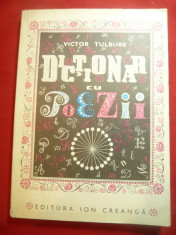 Victor Tulbure - Dictionar cu Poezii - Ed Ion Creanga ,ilustratii Angi Petrescu- foto