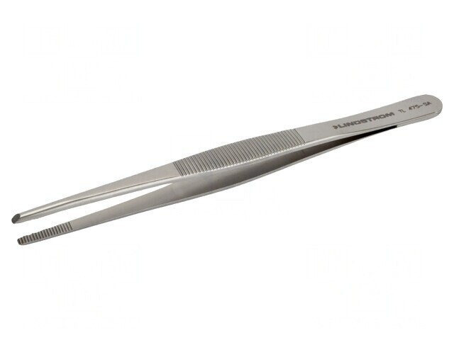 Pensetă Dreaptă 135mm V&acirc;rf Rotunjit