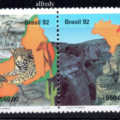 BRAZILIA 1992, Fauna, serie neuzata, MNH