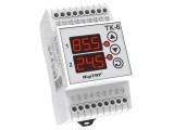 Regulator temperatură pentru şină DIN 230VAC, IP20, LED