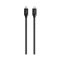 Cablu Date si Incarcare USB Type-C la Lightning Goui Metallic, 1 m, Negru G-METALLICC94BK