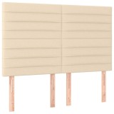Cumpara ieftin Tablie de pat crem 144x5x118/128 cm, material textil