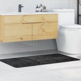 vidaXL Covoraș de Baie Rectangular Gri &Icirc;nchis 70x120 cm Polipropilenă Antiderapant