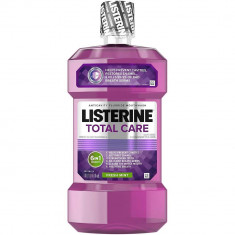 Apa de Gura Total Care 6 in 1, 1L, Apa de Gura Listerine, Apa de Gura 1 Litru, Apa de Gura Listerine, Apa de Gura Mentolata, Produse Ingrijire Dentara