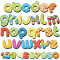 Sticker perete copii alfabet si cifre 150 x 136 cm