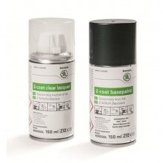 Set Spray Vopsea + Lac Oe Skoda Grey Quartz Metallic F7Y/F6F6 3T0050200AF7Y foto