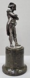 Napoleon I, Statueta din metal argintat, cca. 1900