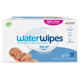 Servetele umede&nbsp; Water Wipes, 12 pachete x 60 buc, 720 buc