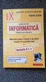 MANUAL DE INFORMATICA CLASA A IX-a Profilul Real-intensiv - Tudor Sorin