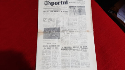 ziar Sportul 13 12 1976 foto