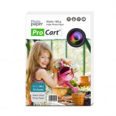 Hartie foto Procart 50 coli Mata 180g 9X13 foto