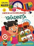 Carte de activitati pentru gradinita, cu abtibilduri. Grupa mijlocie - Autor Anonim - Girasol